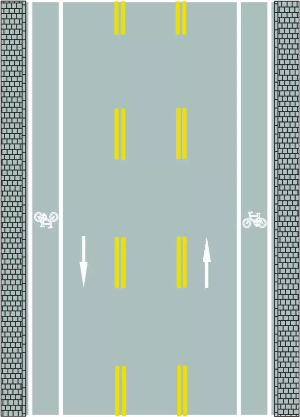 61225996路中两条双黄色虚线是什么标线