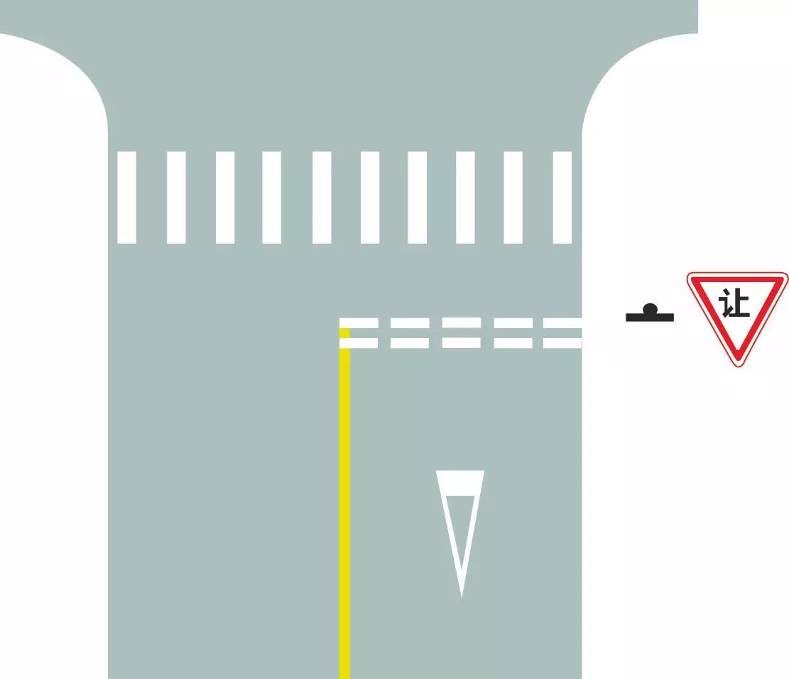 1682726111路口最前端的双白虚线是什么含义