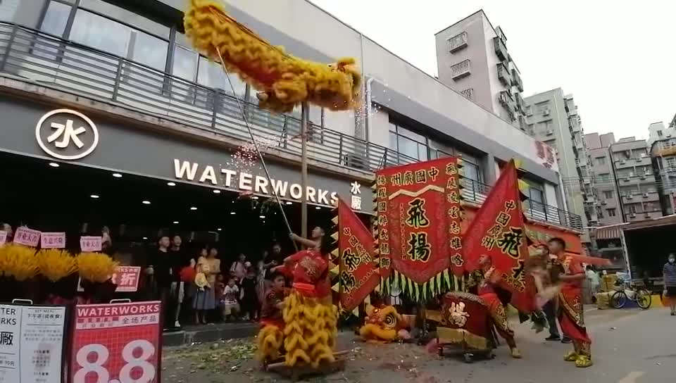 广州舞狮队新店舞狮表演 广州龙狮团广州开业舞狮队